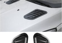 Stylowe wloty powietrza hood scoop – dodaj sportowego charakteru swojemu autu Sportowe wloty powietrza na masce zwiększają przepływ powietrza do silnika poprawiając jego wydajność